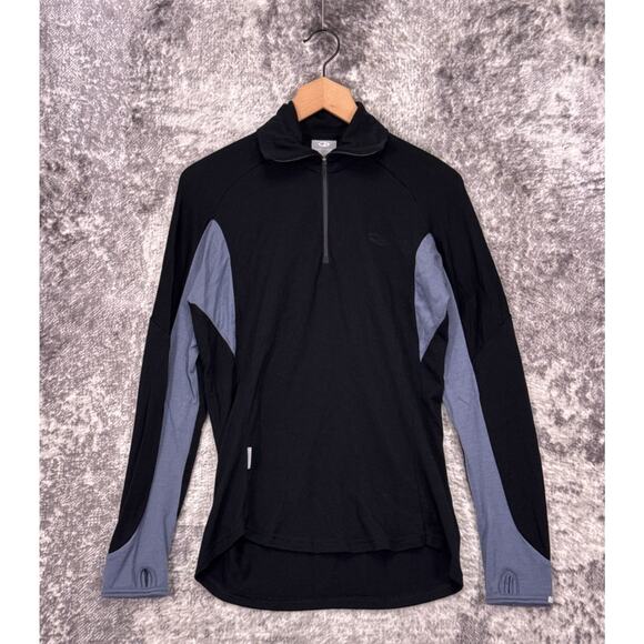 Icebreaker Base Layer Large Womens Bodyfit 260 Pure Merino Wool 1/4 Zip - Picture 1 of 9